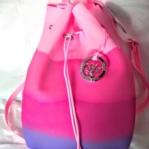 Gummy Silicone Backpack- Birthday Cake.